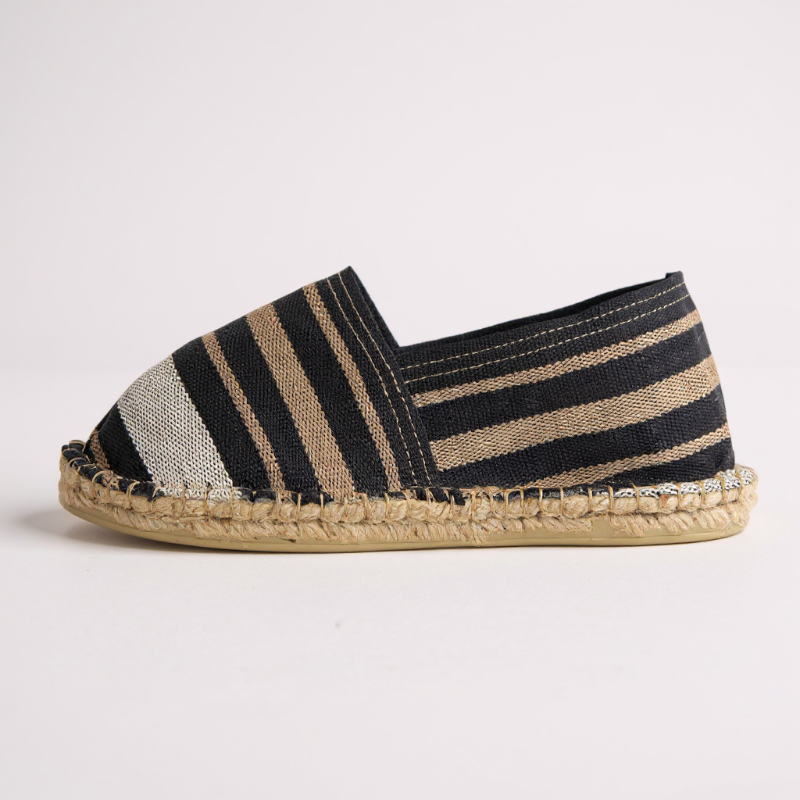 Espadrille Aizkorri — espadrilles rayées artisanale de Mauléon