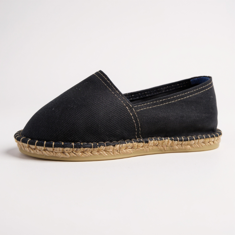 Espadrille Beltza — Espadrilles femme artisanale de Mauléon