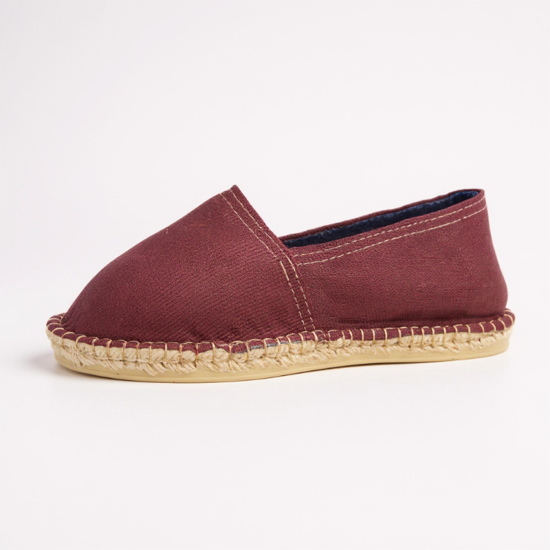 Espadrille Bordeaux — Espadrilles femme artisanale de Mauléon