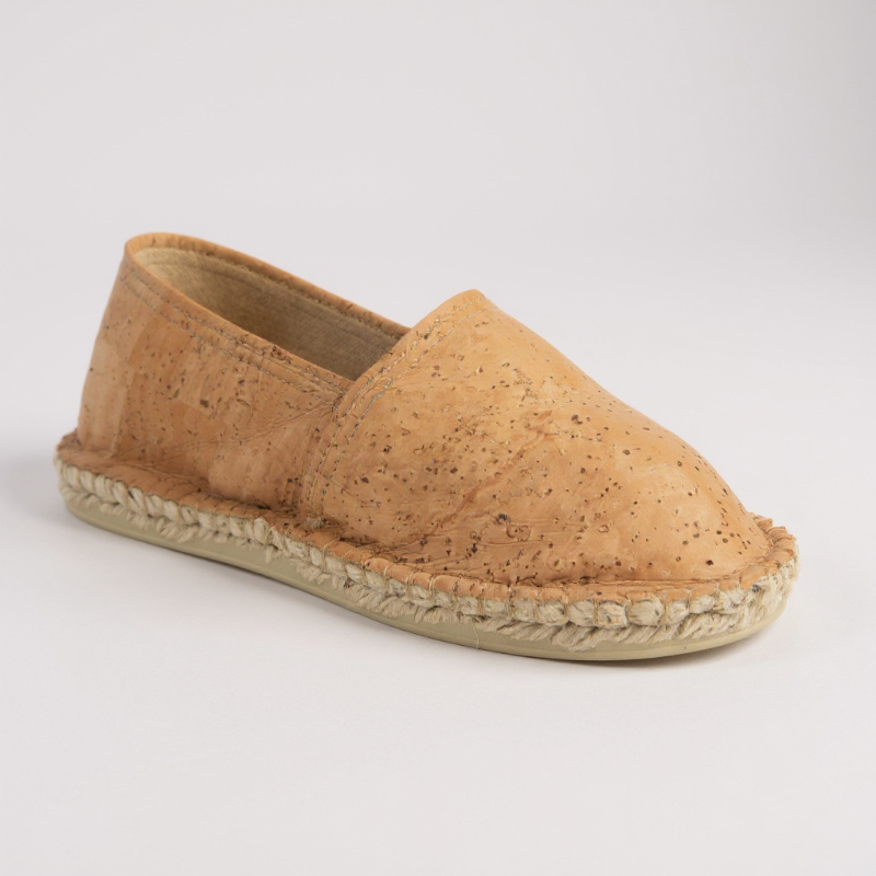Espadrille Kortxo — espadrilles marron artisanale de Mauléon