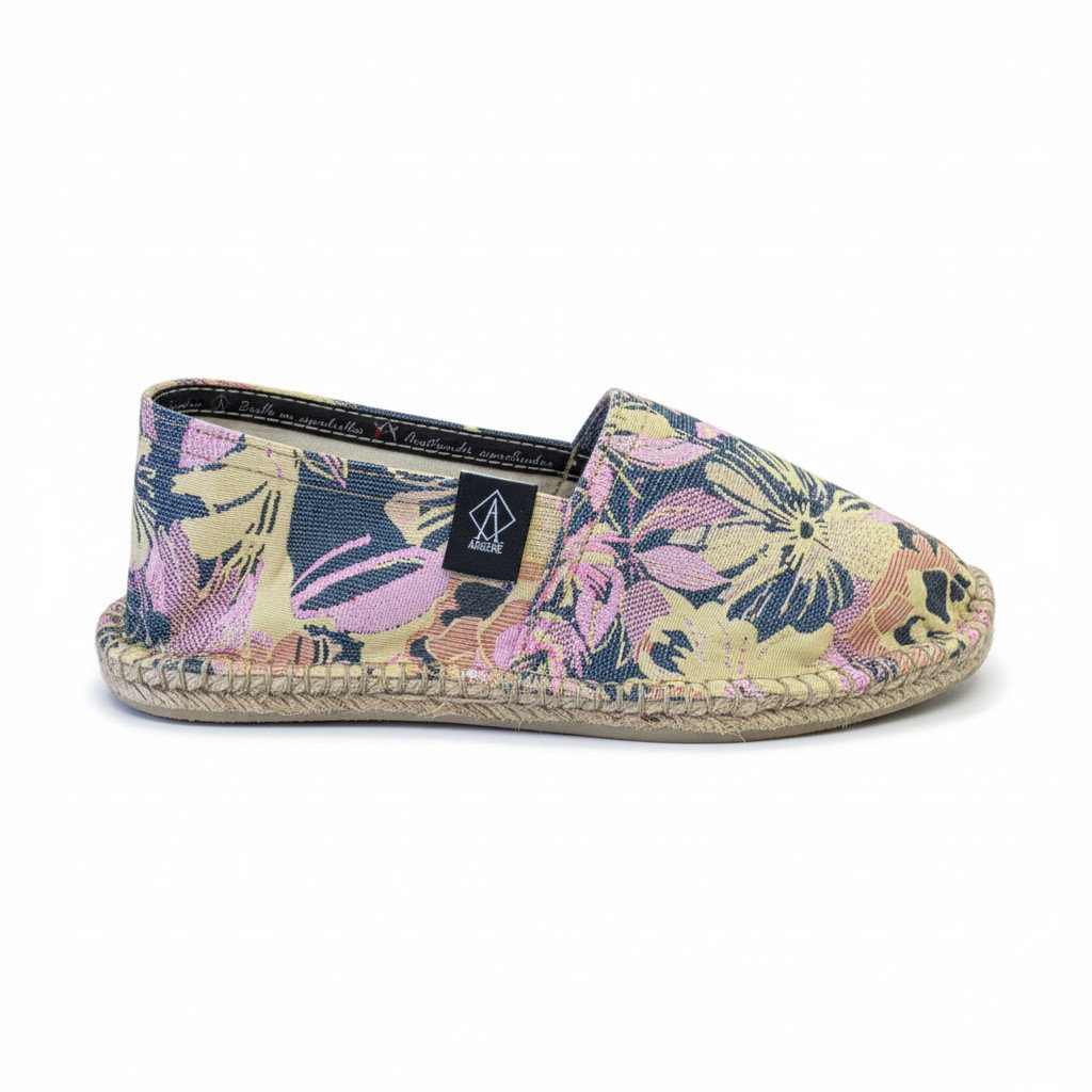 Espadrille Lili — espadrilles multicolores artisanale de Mauléon