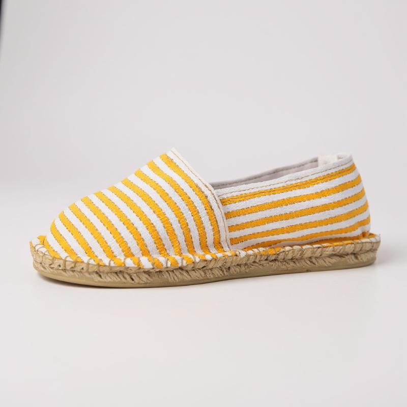 Espadrille Limoia Marraduna — espadrilles rayées artisanale de Mauléon