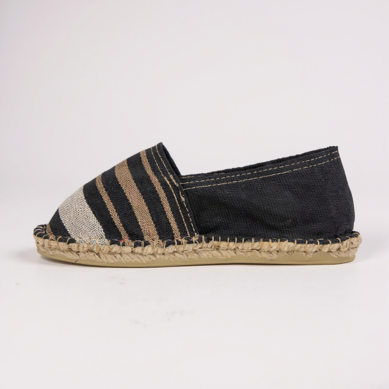 Espadrille Melt Aizkorri — espadrilles rayées artisanale de Mauléon