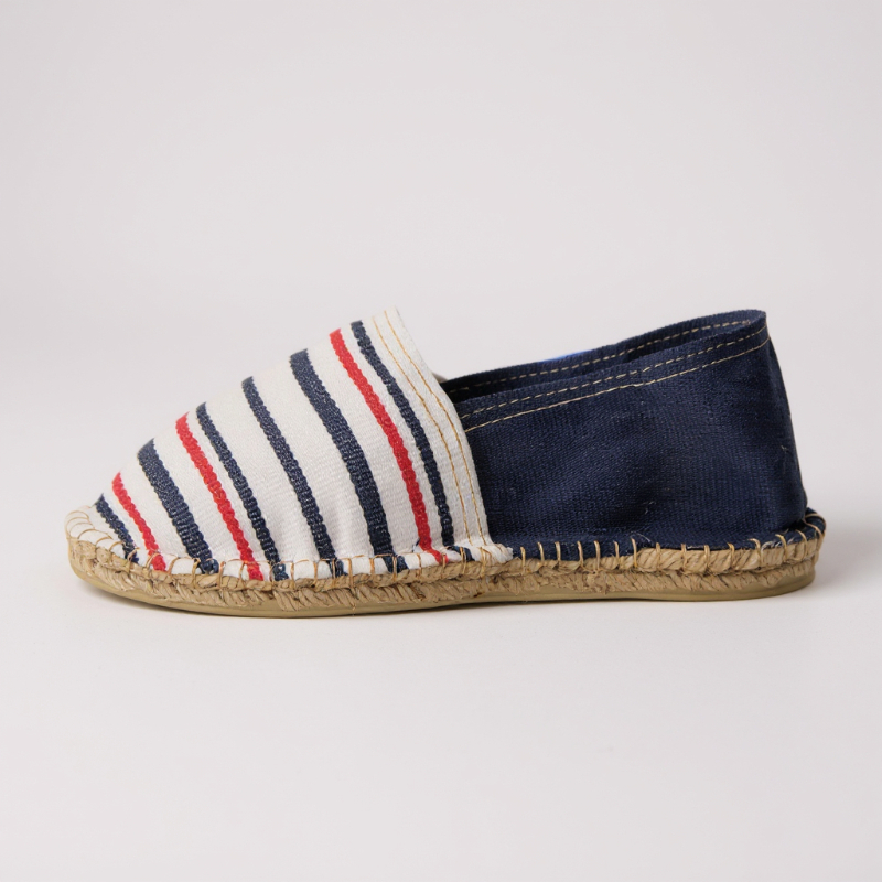 Espadrille Melt BBR — espadrilles rayées artisanale de Mauléon