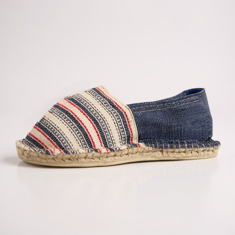 Espadrille Melt Gorbeia — espadrilles rayées artisanale de Mauléon
