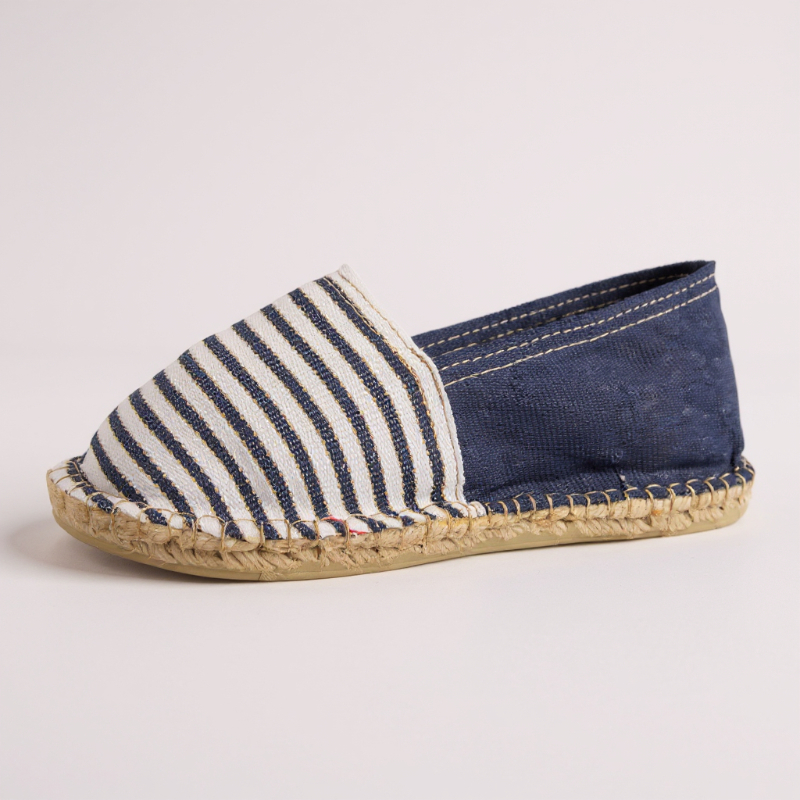 Espadrille Melt Marinelo Marraduna — espadrilles rayées artisanale de Mauléon