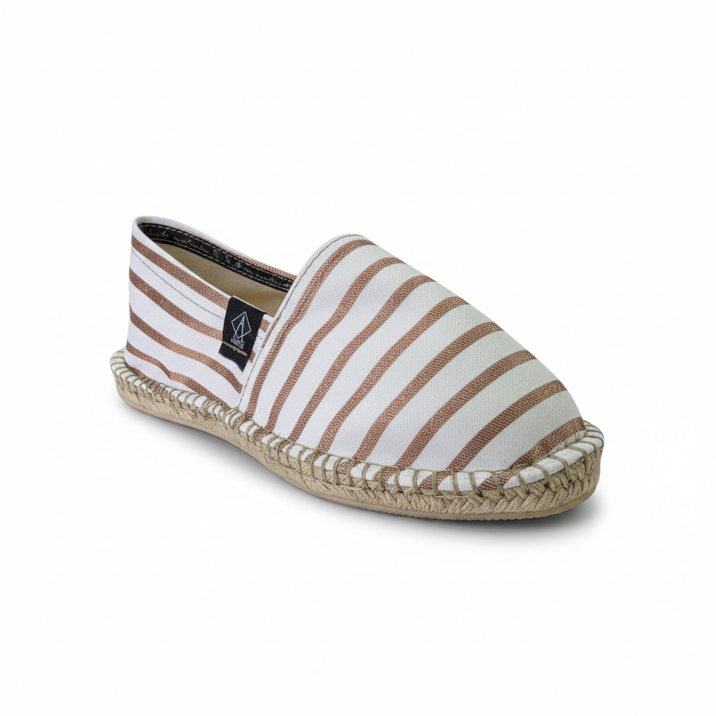 Espadrille Pisco — espadrilles rayées artisanale de Mauléon