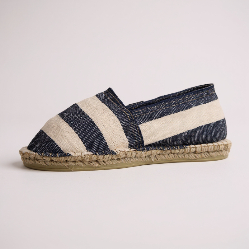 Espadrille Sokoa — espadrilles rayées artisanale de Mauléon