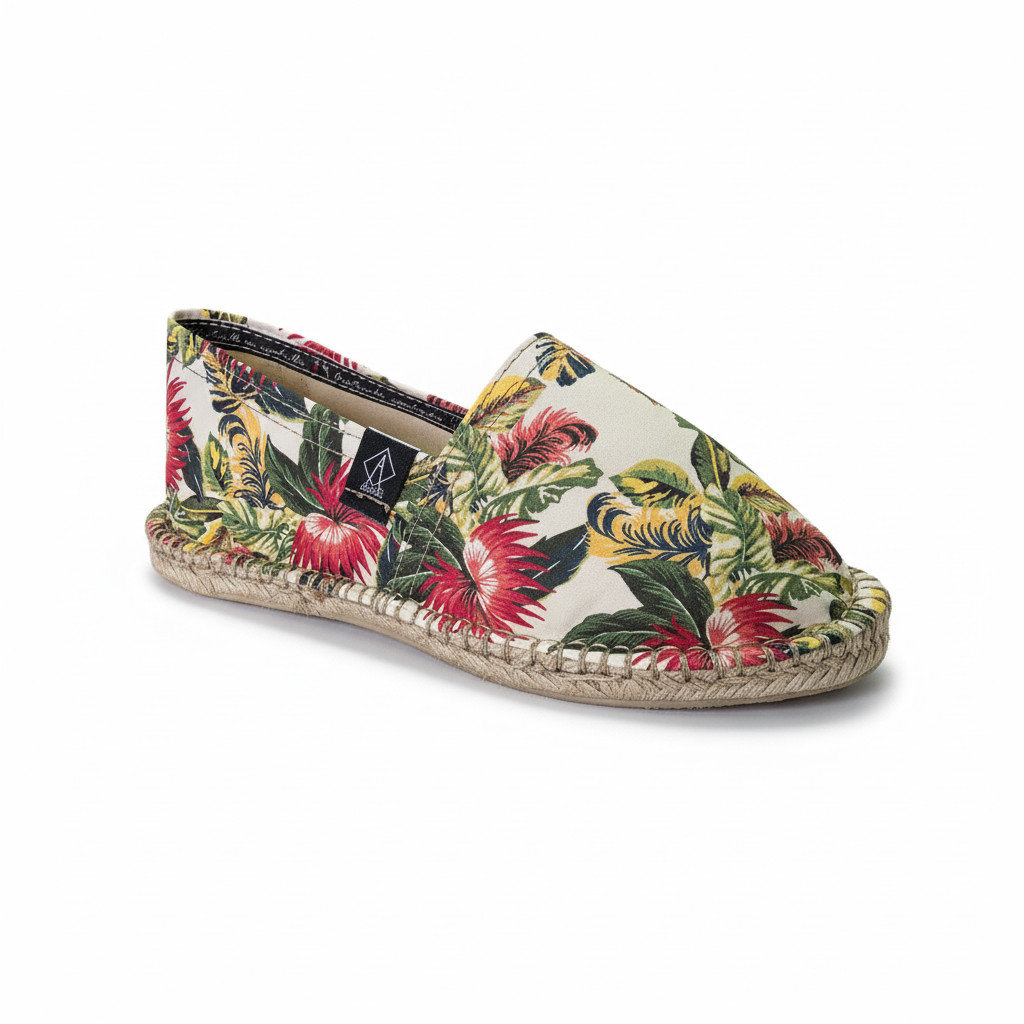 Espadrille Tunari — espadrilles multicolores artisanale de Mauléon